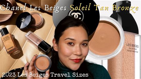 chanel les beiges bronzing cream travel size